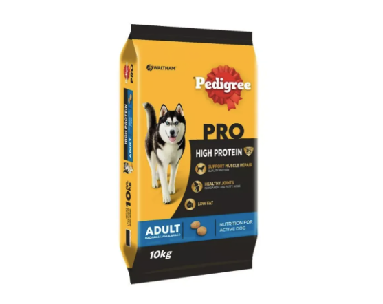 PEDIGREE Pro – โปรตีนแน่นๆ เสริมภูมิคุ้มกัน ขนเงาวิบวับ