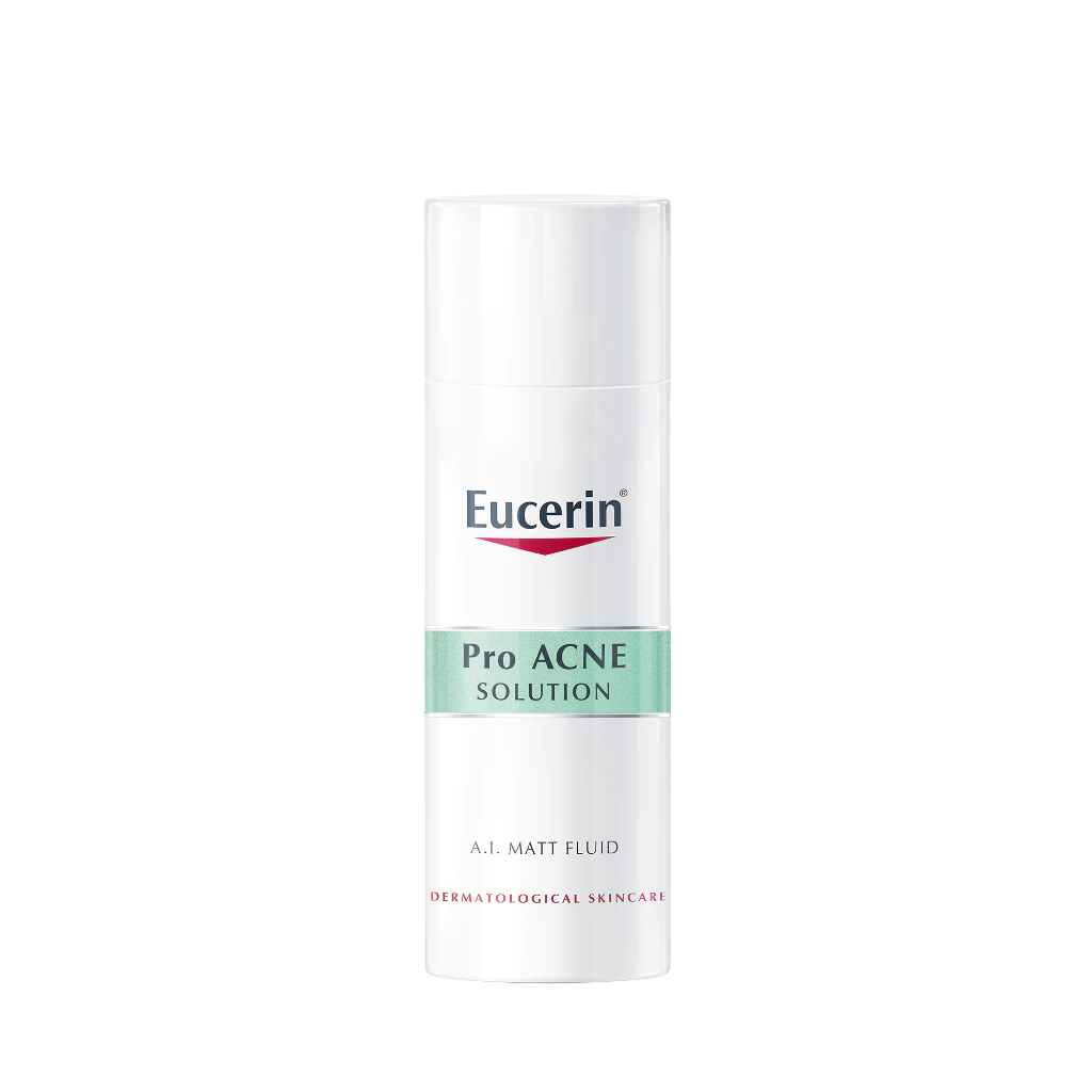 ครีมลดสิว Eucerin Pro ACNE SOLUTION A.I. MATT FLUID