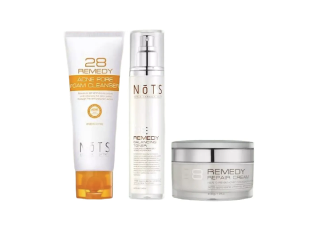 ครีมลดสิว NoTs 28 Remedy Acne Care Basic Set