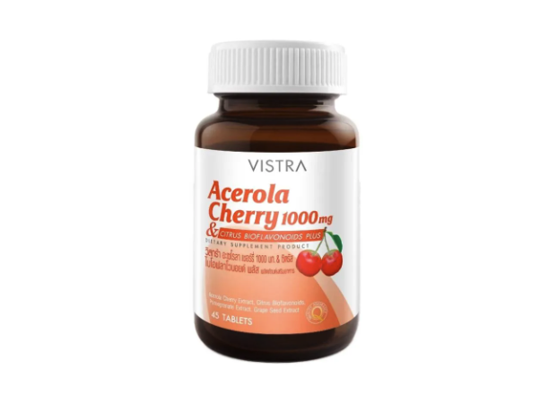 วิตามินซี VISTRA Acerola Cherry 1000 mg.