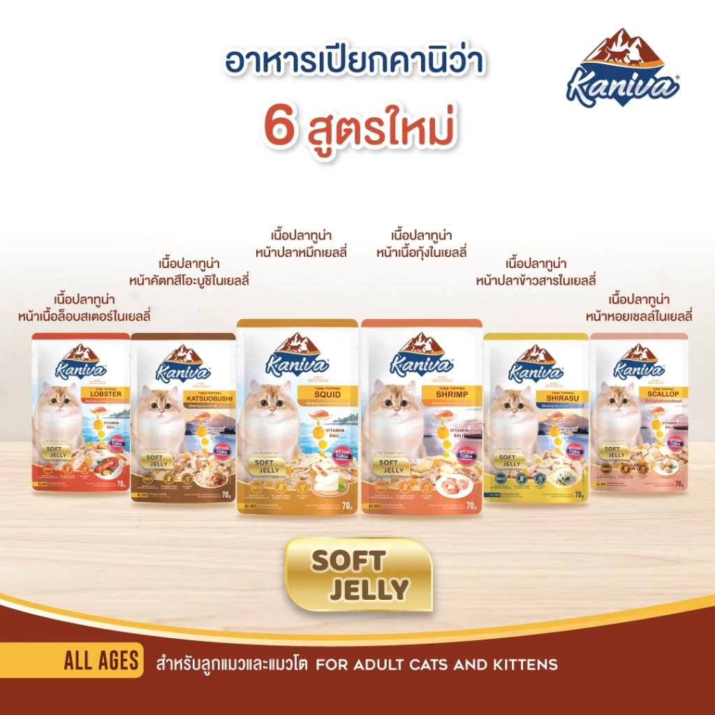 อาหารเปียกแมว Moochie – สูตร Complete & Balanced ที่แมวกินทุกวันได้