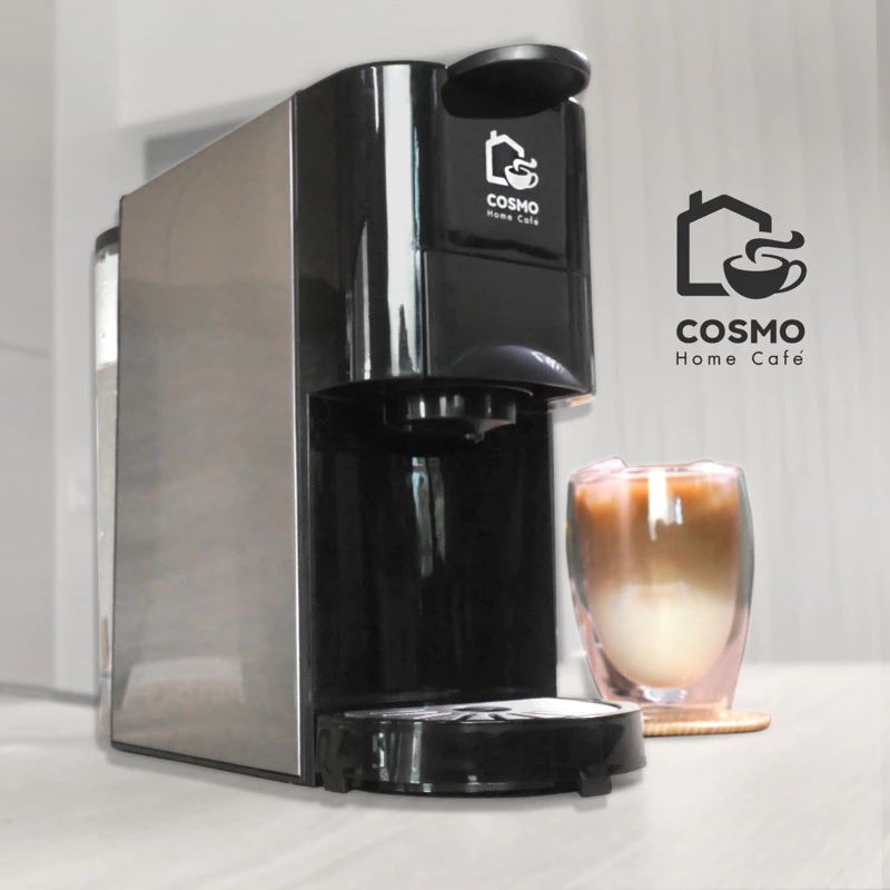 เครื่องชงกาแฟแคปซูล COSMO MULTI CAPSULE MACHINE – ครบเครื่อง 4 in 1