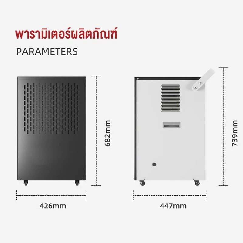 เครื่องดูดความชื้น Shanben แรงจัดเต็ม