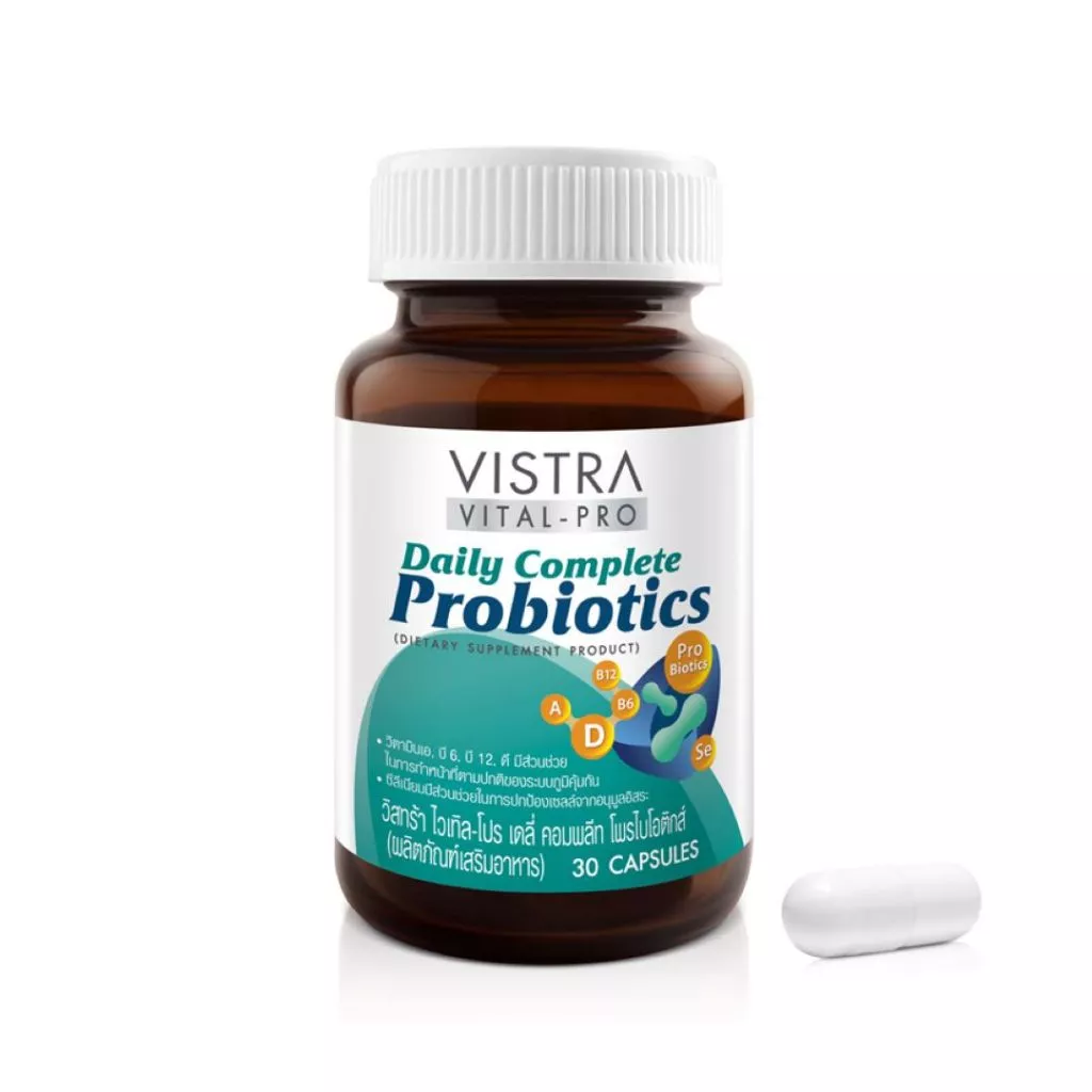 โพรไบโอติกส์ Vistra Vital-Pro Daliy Complete Probiotics