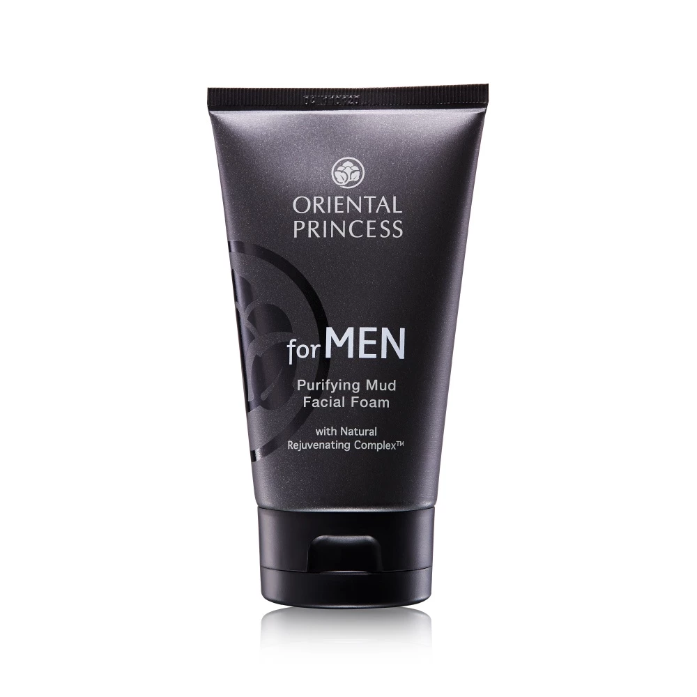โฟมล้างหน้าผู้ชาย Oriental Princess for MEN Purifying Mud Facial Foam
