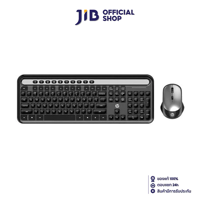 คีย์บอร์ดไร้สาย HP CS500 KEYBOARD & MOUSE WIRELESS Set