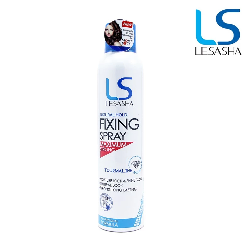 สเปรย์ฉีดผม Lesasha Natural Hold Fixing Spray LS0854
