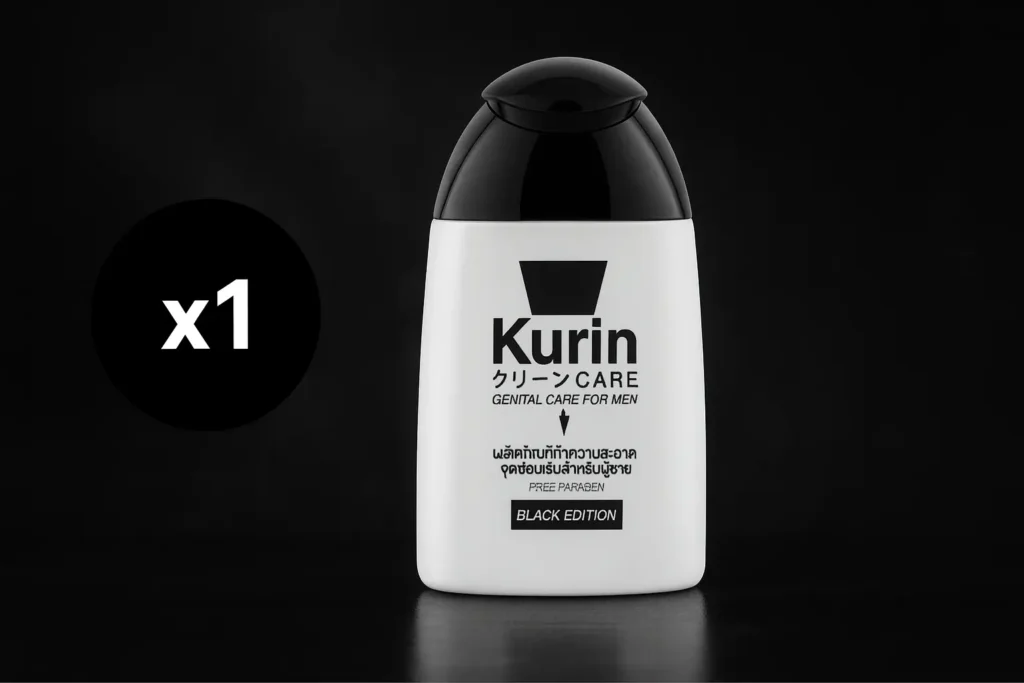 KURIN CARE GENITAL CARE FOR MEN BLACK