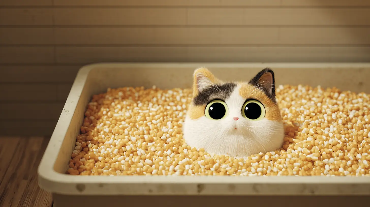 ทรายแมวเต้าหู้