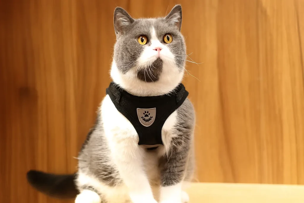 สายจูงแมวรัดอก