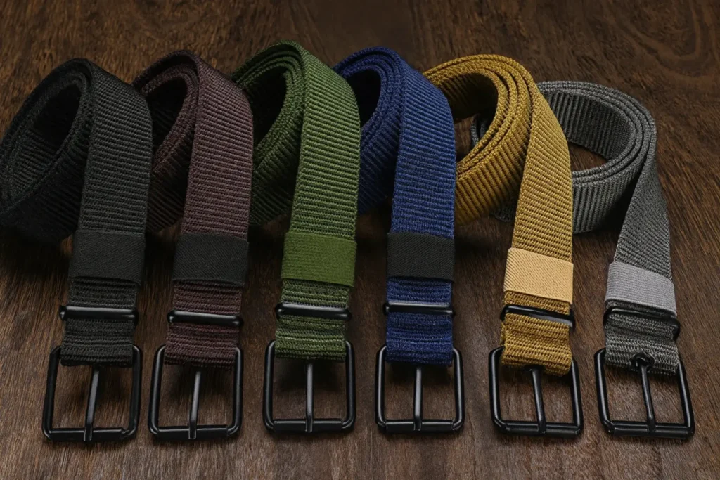 เข็มขัดผู้ชาย ผ้าใบ