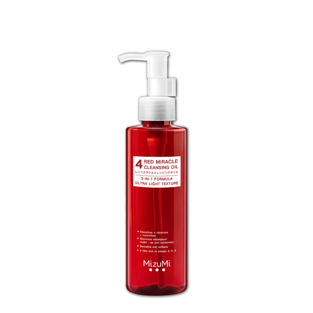 คลีนซิ่งออยล์ MizuMi 4 Red Miracle Cleansing Oil